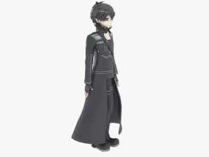 Kirito - Sword Art Online 3D Model