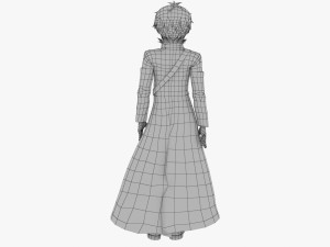 Kirito - Sword Art Online 3D Model