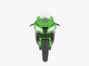 Kawasaki Ninja ZX10-RR Model 3D