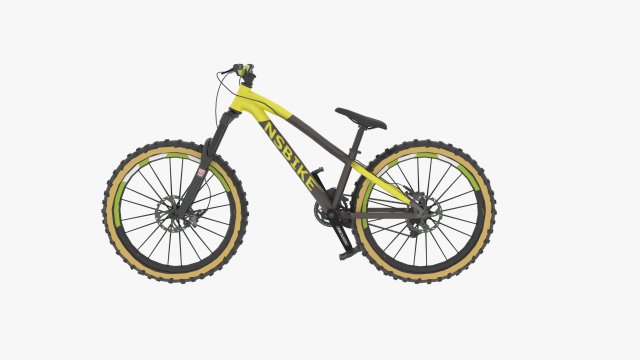 NS Bike Enduro 3D Model in Bicycle 3DExport