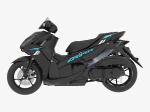 2021 Yamaha Aerox 155 3D 모델
