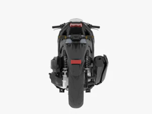 2021 Yamaha Aerox 155 3D Model