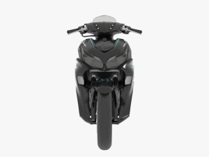 2021 Yamaha Aerox 155 3D 모델