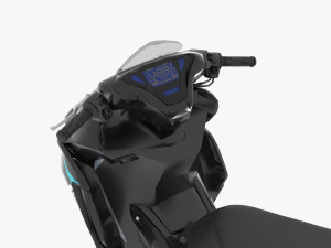 2021 Yamaha Aerox 155 3D 모델