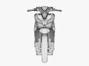 2021 Honda Vario 150 eSP 3D Модель