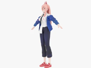 Pouvoir - Homme &agrave; la tron&ccedil;onneuse Modèle 3D