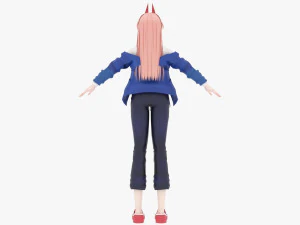 Power - Chinsaw Man 3D Model