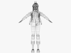 Power - Chinsaw Man Modelo 3D
