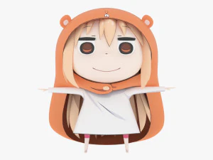 Himouto Umaru-chan 3D Model