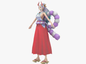 Yamato - uma pe&ccedil;a Modelo 3D