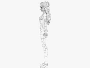 Asuka Langley Soryu and Rei Ayanami - Evangelion 3D Model