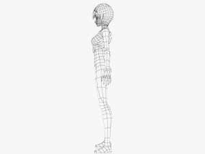 Asuka Langley Soryu and Rei Ayanami - Evangelion 3D Model