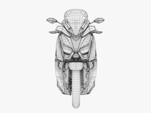 Yamaha Xmax 300 Modelo 3D
