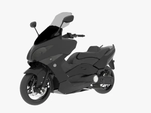 Yamaha Tmax 500 3D Model