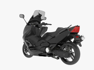 Yamaha Tmax 500 3D Model in Motorcycle 434765 | 3DExport