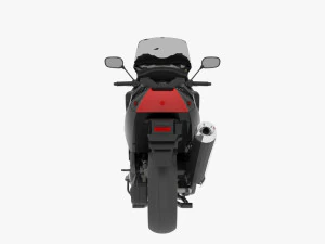 Yamaha Tmax 500 3D Model