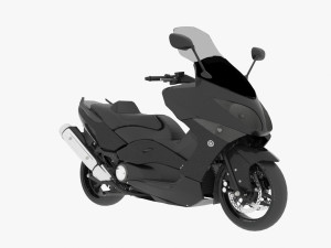 Yamaha Tmax 500 Modelo 3D