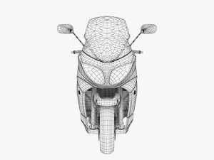 Yamaha Tmax 500 3D Model