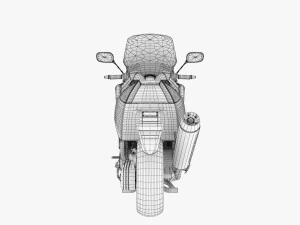 Yamaha Tmax 500 3D Model