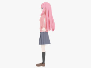 Gotoh Hitori - Bocchi the Rock Modelo 3D