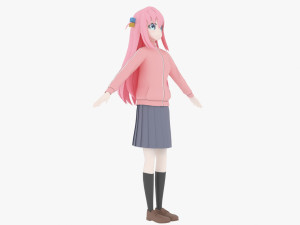 Gotoh Hitori - Bocchi the Rock Modelo 3D