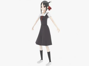 Shinomiya Kaguya - Kaguya-sama L'amore &egrave; guerra Modello 3D