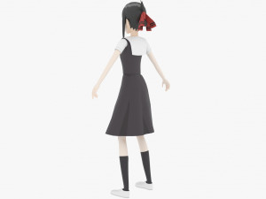 Shinomiya Kaguya - Kaguya-sama Love is War 3D Model