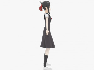 Shinomiya Kaguya - Kaguya-sama Love is War 3D Model