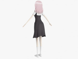 Fujiwara Chika - Kaguya-sama Love is War Model 3D