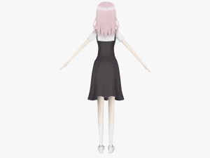 Fujiwara Chika - Kaguya-sama Love is War Model 3D