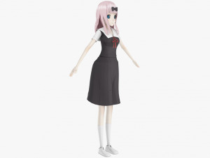 Fujiwara Chika - Kaguya-sama Love is War Model 3D