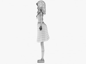 Fujiwara Chika - Kaguya-sama Love is War Model 3D