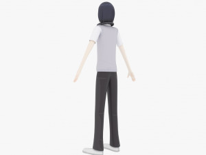 Ishigami Yu - Kaguya-sama Love is War Modelo 3D