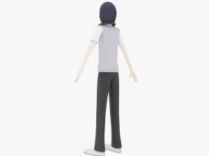Ishigami Yu - Kaguya-sama Love is War 3D Model