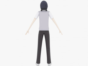 Ishigami Yu - Kaguya-sama Love is War Modelo 3D