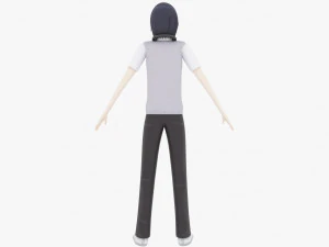 Ishigami Yu - Kaguya-sama Love is War 3D Model