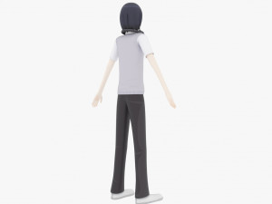 Ishigami Yu - Kaguya-sama Love is War Modelo 3D