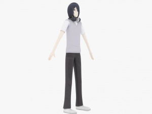 Ishigami Yu - Kaguya-sama Love is War Modelo 3D