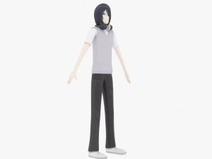 Ishigami Yu - Kaguya-sama Love is War 3D Model