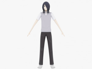 Ishigami Yu - Kaguya-sama Love is War Modelo 3D
