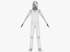 Ishigami Yu - Kaguya-sama Love is War 3D Model