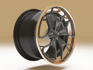 Rotiform HUR Wheels 3D मॉडल