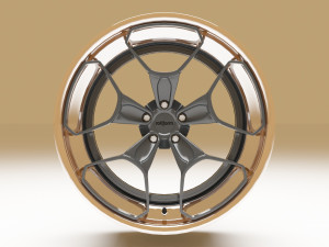 Rotiform HUR Wheels 3D मॉडल