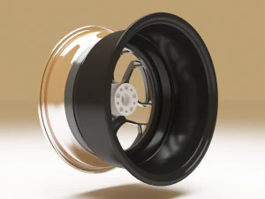 Rotiform HUR Wheels 3D Model