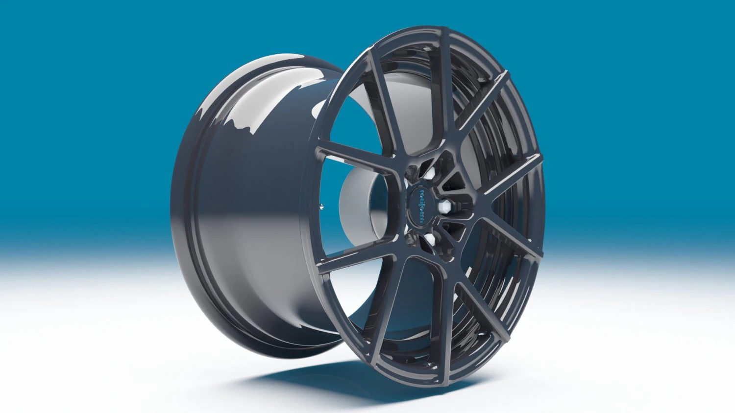 Rotiform KPS Wheels 3D Model .c4d .max .obj .3ds .fbx .stl .blend