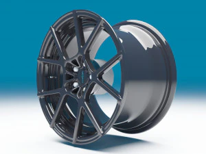 Rotiform KPS Wheels 3D Model