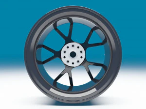 Rotiform KPS Wheels 3D Model
