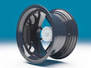 Rotiform KPS Wheels 3D Model