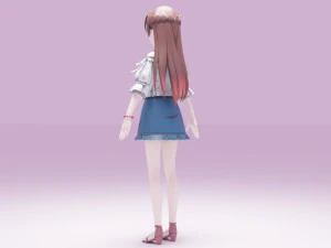 Ichinose Chizuru - Kanojo Okarishimasu 3D Model