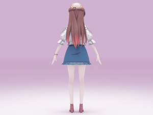 Ichinose Chizuru - Kanojo Okarishimasu 3D Модель